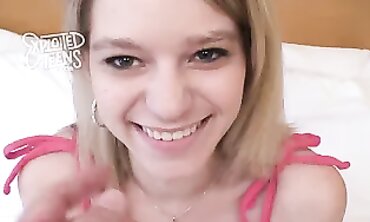 POV Casting Couch: Nubile College Girl's First Amateur Audition