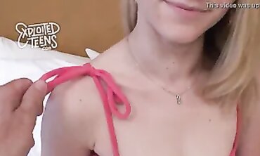 POV Casting Couch: Nubile College Girl's First Amateur Audition