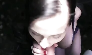 POV: Sherly Quinn Takes a Big Cock Deep Throat and Creampie
