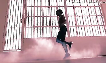 Ana-Foxx's 'Tight & Hot': A Sweaty Workout With This Sexy Black Model