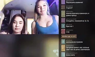 Two Scorching Femmes Enjoy a Wild Periscope Session with Two Dudes