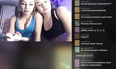 Two Scorching Femmes Enjoy a Wild Periscope Session with Two Dudes
