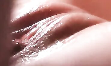 Close-Up Homemade Creampie in Her Perfect Pussy