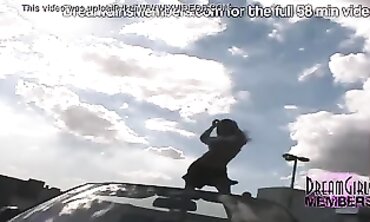 Latina Goddess Shows Off Massive Knocker In Risky Outdoor Upskirt