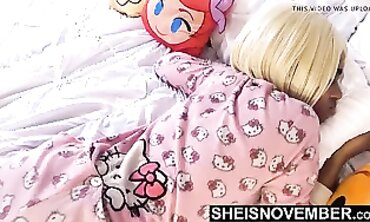 Ebony Step-: Internal Creampie With Stepdaughter