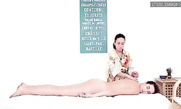 Dora Matrasova's Innocent First Massage Experience