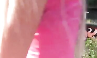 Blonde Outdoor Girl Next Door Gets Plowing From Hunk With Big Dick
