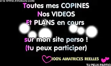 Submissive 19yo Teen Offered to Cougar in French Amateur Trio