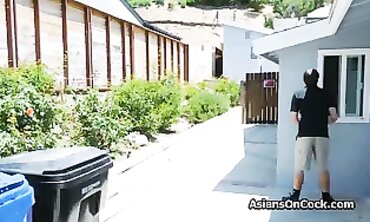 Petite Asian Princess Takes A Massive Cock