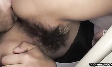 Uncensored Blowjob From Brunette Japanese MILF Michiru Ogawa