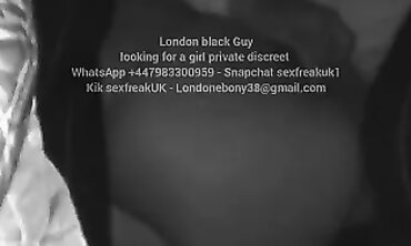 Ebony BBW London Rides Hard in the Uber Back Seat