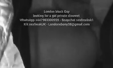 Ebony BBW London Rides Hard in the Uber Back Seat