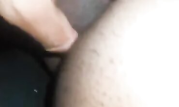 Ebony BBW London Rides Hard in the Uber Back Seat