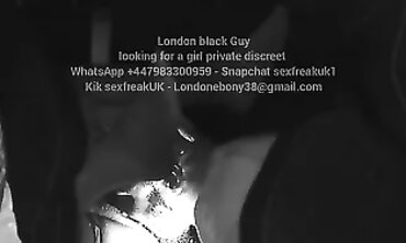 Ebony BBW London Rides Hard in the Uber Back Seat