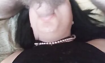 Older Superslut Takes Deep Throat and Anal From Grown Guy