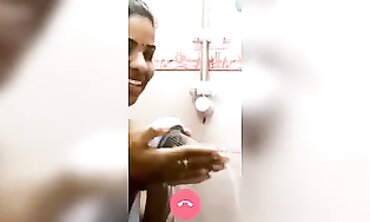 Indian College Girl Reveals Boobs On Webcam Call