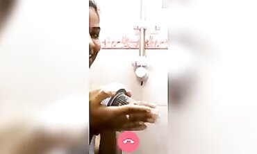 Indian College Girl Reveals Boobs On Webcam Call