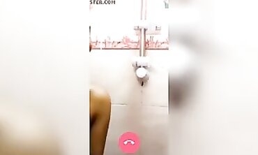 Indian College Girl Reveals Boobs On Webcam Call