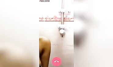 Indian College Girl Reveals Boobs On Webcam Call