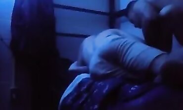 Two Muscular College Jocks Share Femmes in Dorm Room