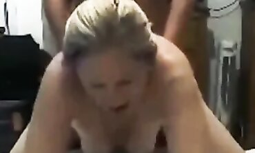 British MILF Step Mom Gets Creampie From Stepson