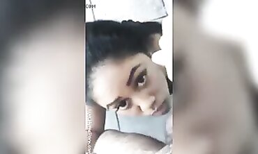 African Amateur Gives Blowjob And Gets A Facial