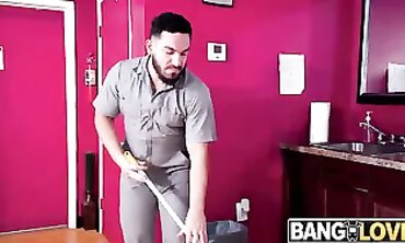 Kelsi Monroe Rides Wood Hard