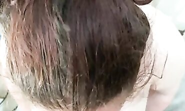 British Amateur BBW Swingers Meet for POV Blowjob and Cumshot