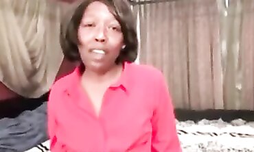 African Granny After A Raunchy Day At Work