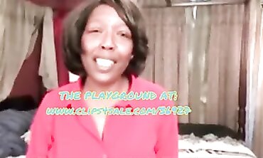 African Granny After A Raunchy Day At Work