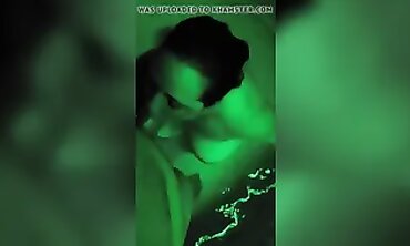 Hot Babe Gives Sensual Bath Massage - Erotic FemDom Handjob