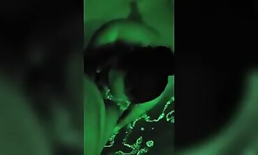 Hot Babe Gives Sensual Bath Massage - Erotic FemDom Handjob