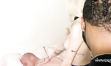 Hotwife Takes African Lover's Double Load