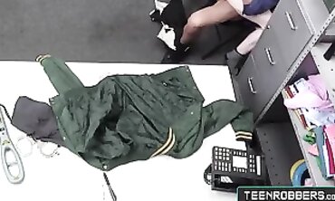 Petite Emma Starletto Gets Rough POV Punishment by Officer for Shoplifting