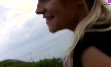 Facial Cumshot, One on One, Natural Tits, Nylons/Pantyhose, 18+, Tattooes/Piercings, Fresh Faces, Outdoors, Shaved Pussy