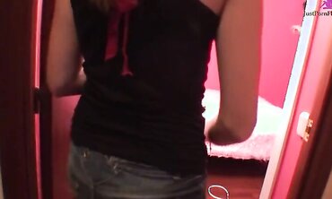 One on One, Natural Tits, Facial Cumshot, Shaved Pussy, 18+, Fresh Faces