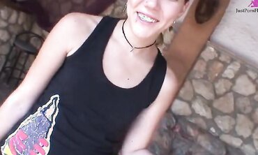 One on One, Natural Tits, Facial Cumshot, Shaved Pussy, 18+, Fresh Faces
