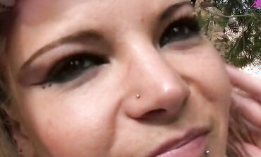 Shaved Pussy, 18+, Natural Tits, Fresh Faces, Outdoors, Tattooes/Piercings, Facial Cumshot, One on One 2
