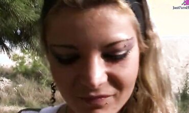 Shaved Pussy, 18+, Natural Tits, Fresh Faces, Outdoors, Tattooes/Piercings, Facial Cumshot, One on One 2