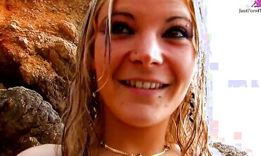Shaved Pussy, 18+, Natural Tits, Fresh Faces, Outdoors, Tattooes/Piercings, Facial Cumshot, One on One 2