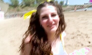 Big Boobs, Outdoors, Natural Tits, Facial Cumshot, Deep Throat, Fresh Faces, 18+, One on One