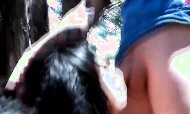One on One, Shaved Pussy, 18+, Natural Tits, Fresh Faces, Outdoors, Tattooes/Piercings, Facial Cumshot 4