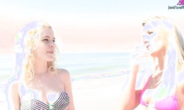 Lesbians Cali Carter And Catie Parker