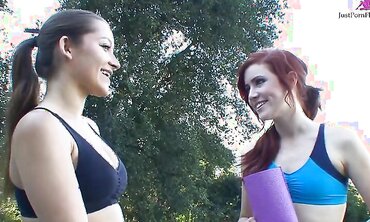 Dani Daniels Seduces Lily Carter After A Yoga Class.