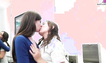 Sinn Sage And Taliah Mac Get It On At The Law Office.
