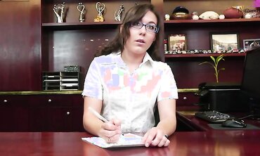 Sinn Sage And Taliah Mac Get It On At The Law Office.