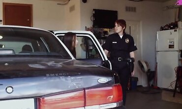 Lily Cade The Cop Fucks Naughty Lesbian Jenna Sativa