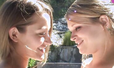Dani Daniels Seduces Heather Starlet After Yoga Practice.