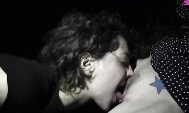 Star Nine And Bianca Stone Have Passionate Sex In The Wild At Night