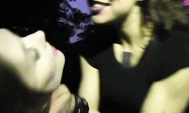 Star Nine And Bianca Stone Have Passionate Sex In The Wild At Night